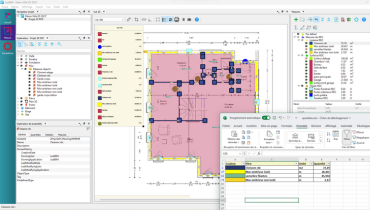 JustBIM Plan - légende et export Excel