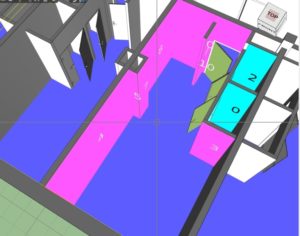 Surfaces sur JustBIM logiciel de métrés et chiffrage