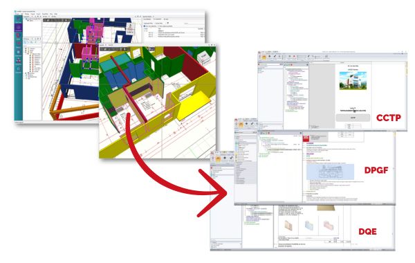 De la maquette bim aux CCTP