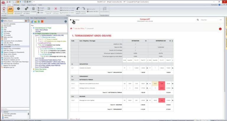 Comparatif des offres entreprises Comparatif des offres entreprises