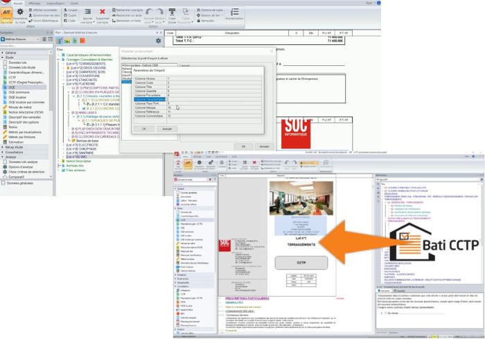 Logiciel de rédaction de CCTP et DPGF Logiciel de rédaction de CCTP et DPGF