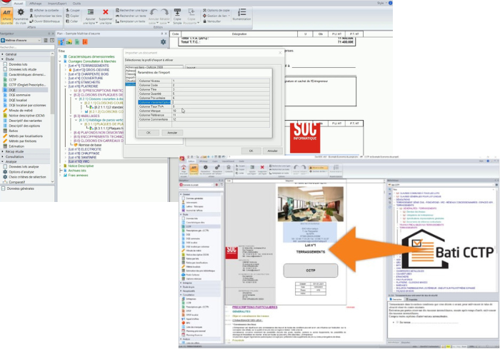 Logiciel de rédaction de CCTP et DPGF Logiciel de rédaction de CCTP et DPGF