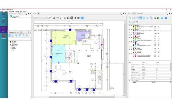 Logiciel de métré sur plan Logiciel de métré sur plan