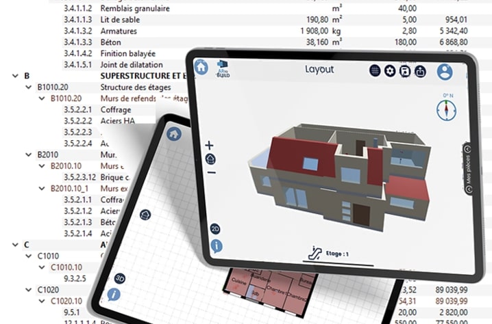 Scannez un bâtiment existant en 3D et chiffrez des travaux à réaliser