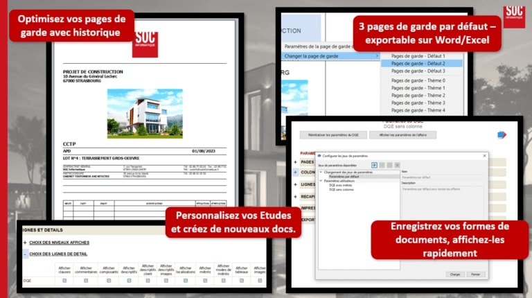 Nouvelles personnalisations DeviSOC
