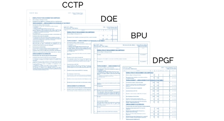 Logiciel de rédaction de CCTP, DPGF et DCE