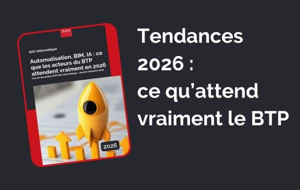 Baromètre BTP 2026 - Automatisation - BIM - IA